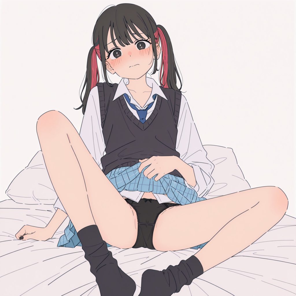 その着せ替え人形は恋をするの背徳感あふれるエロ画像