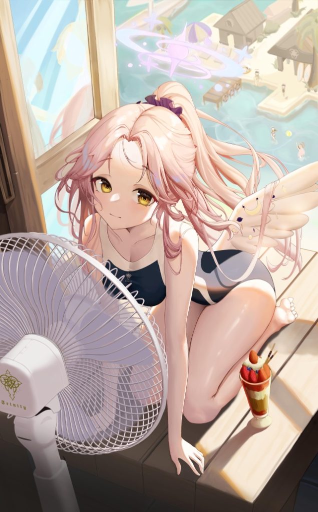 オカズにできそうな競泳水着の二次エロ画像はいかがですか？