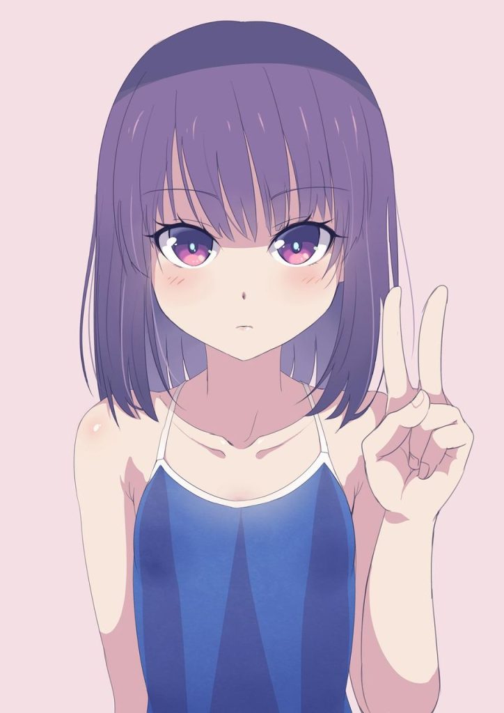 スク水の二次エロ画像で抜きたい！