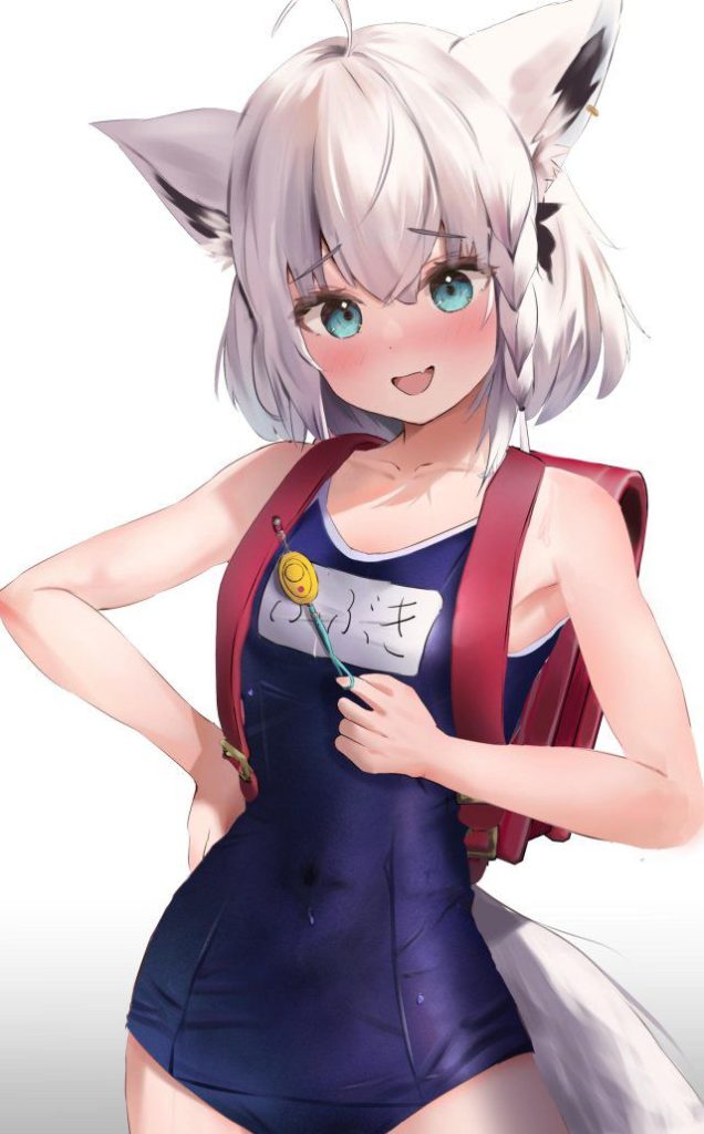 スク水の二次エロ画像で抜きたい！