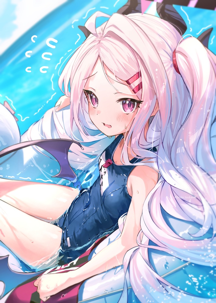 スク水の二次エロ画像で抜きたい！