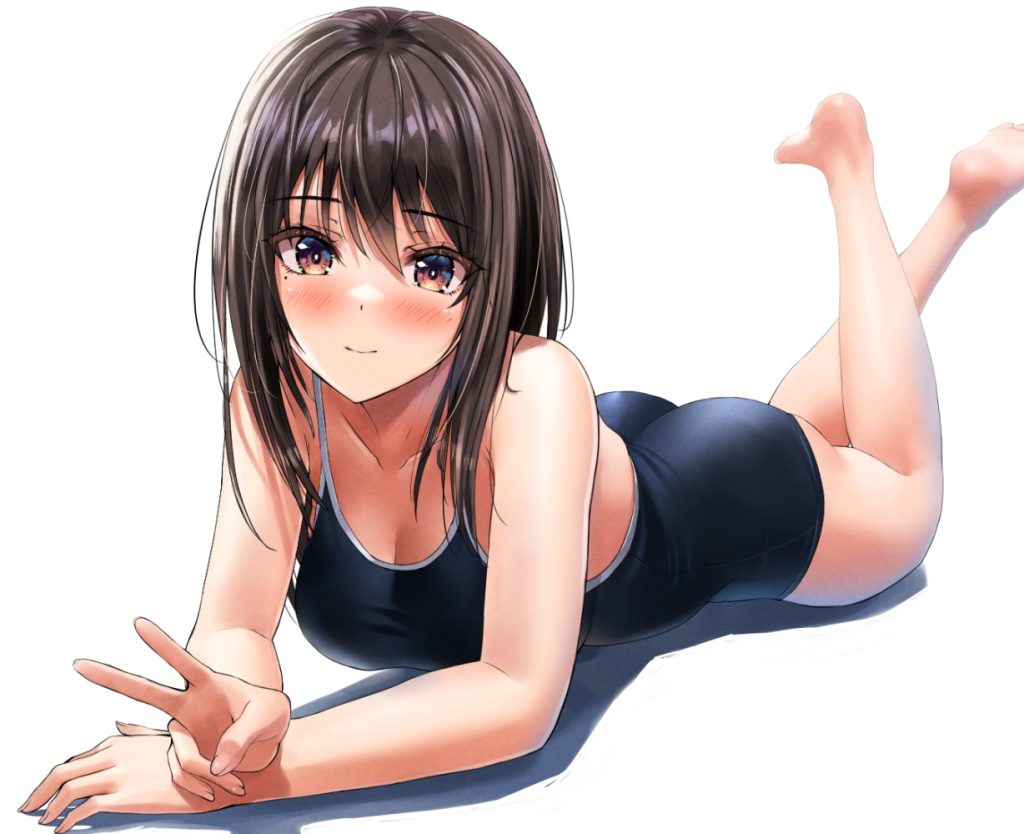 スク水の二次エロ画像で抜きたい！