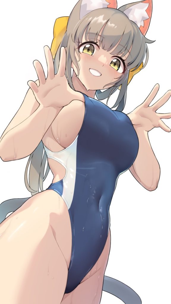 オカズにできそうな競泳水着の二次エロ画像はいかがですか？
