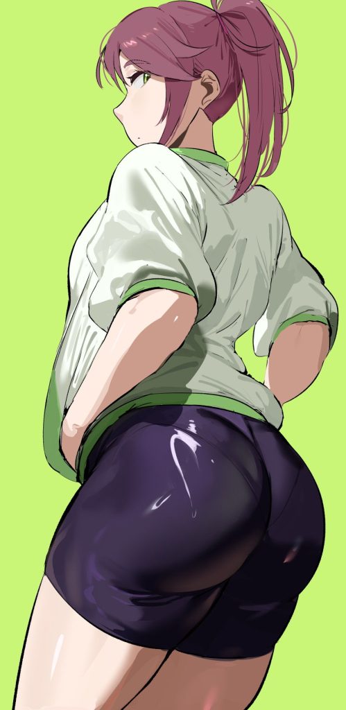 スパッツの背徳感あふれるエロ画像