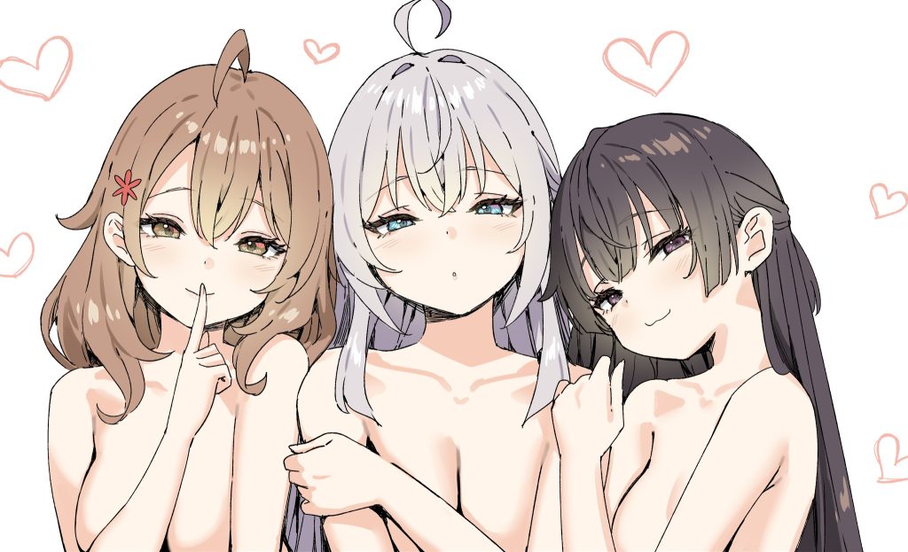 ハーレムの二次エロ画像