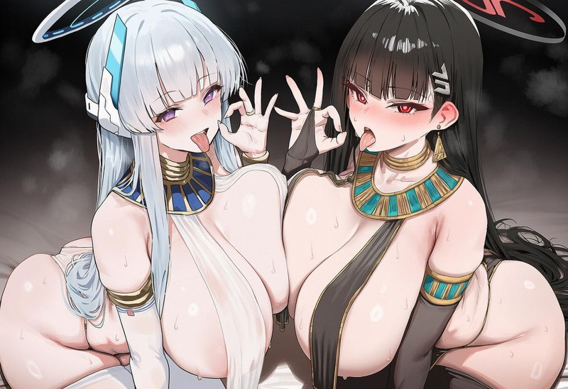 ブルーアーカイブのエロ画像みて幸せになろう!