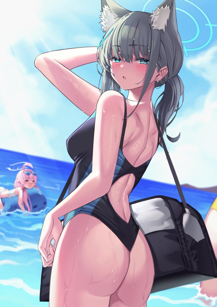 ブルーアーカイブでしこれる二次画像ください!