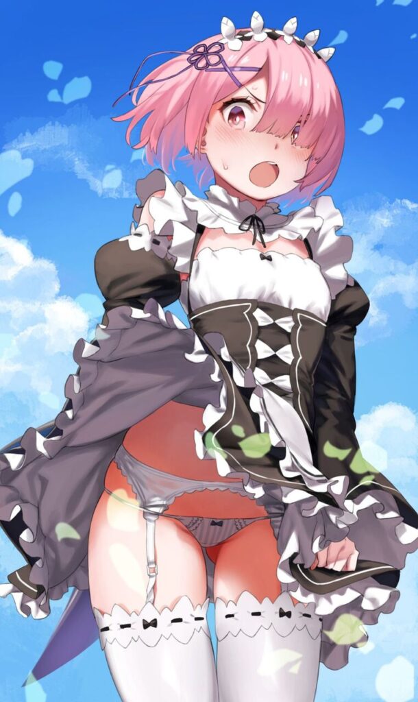 メイドのエロ画像フォルダを解放していく