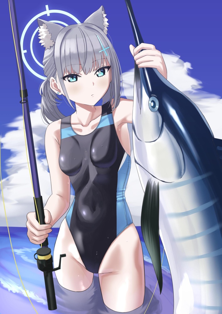 ブルーアーカイブでしこれる二次画像ください!