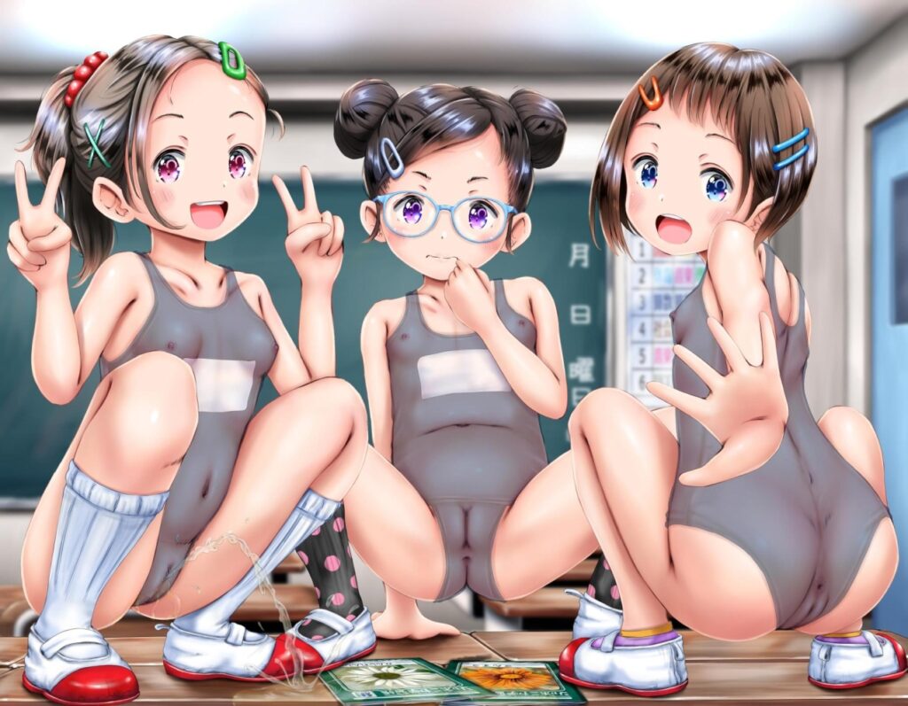 つるぺたの背徳感あふれるエロ画像