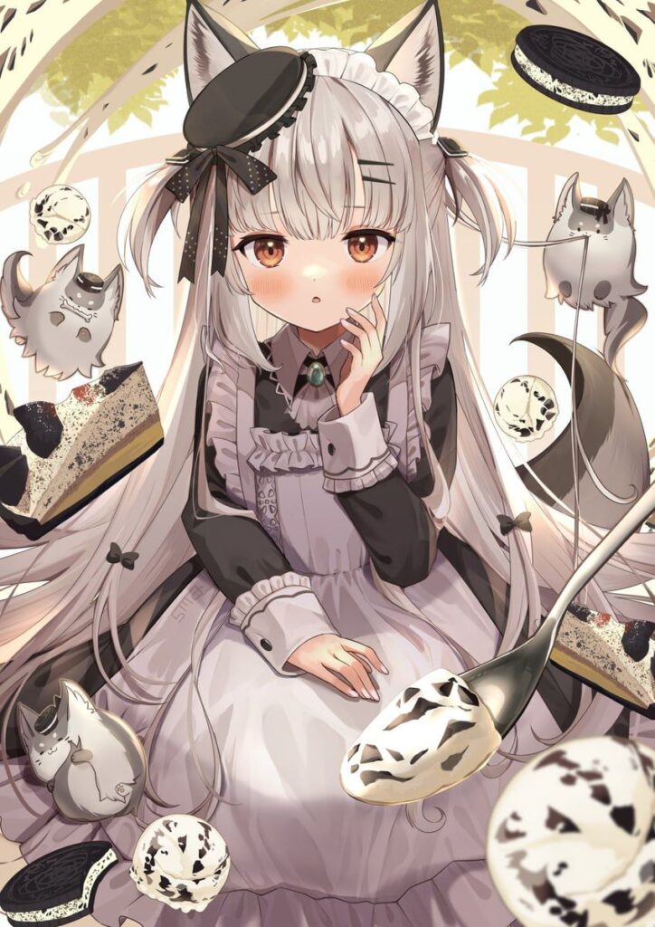 メイドのエロ画像フォルダを解放していく