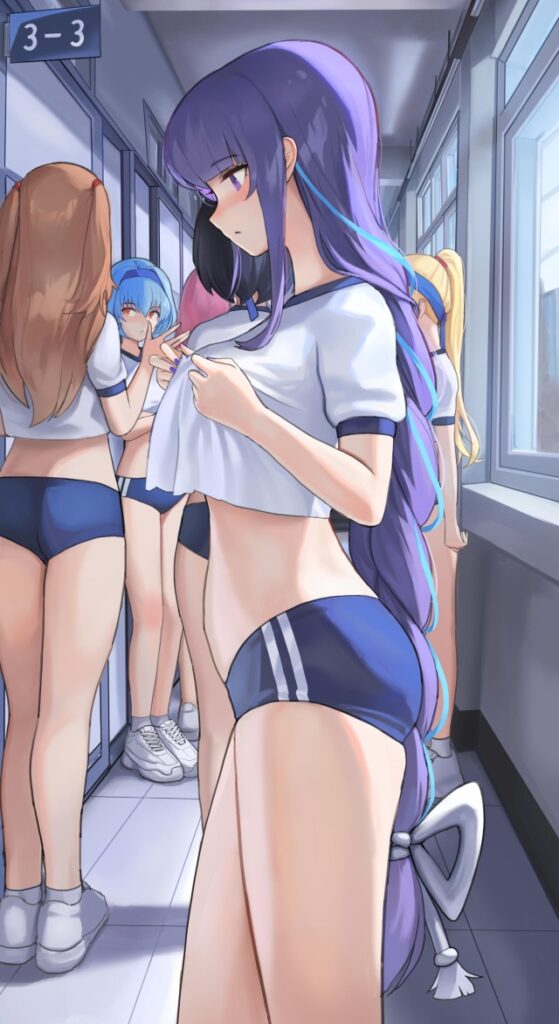 体操服・ブルマのエロ同人のようにドチャシコできる画像集