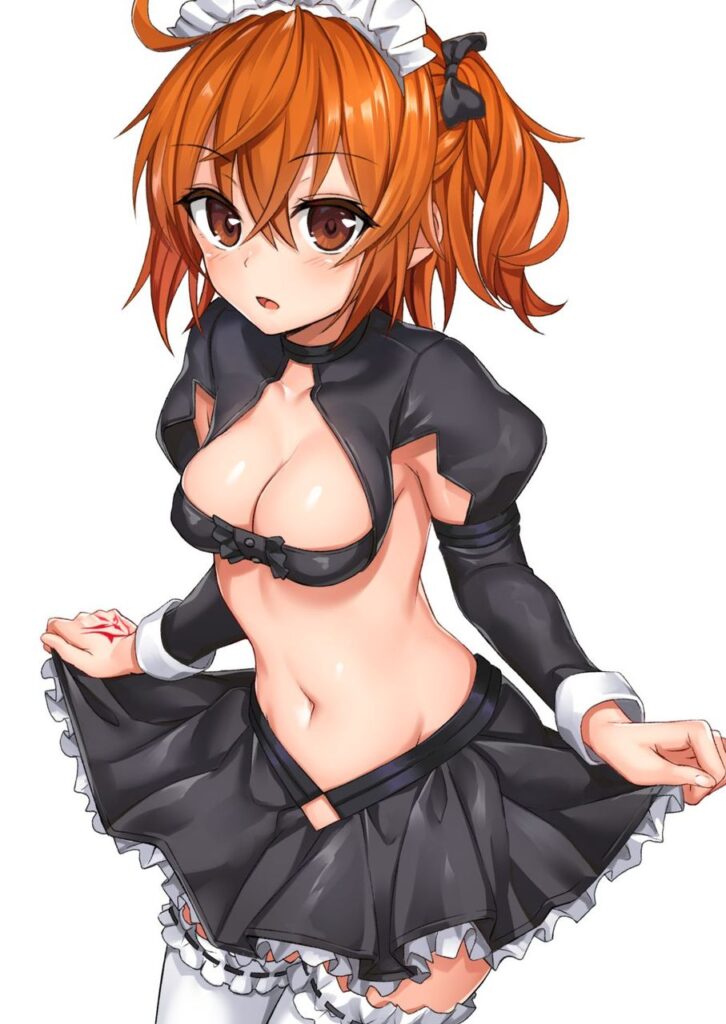 メイドのエロ画像フォルダを解放していく