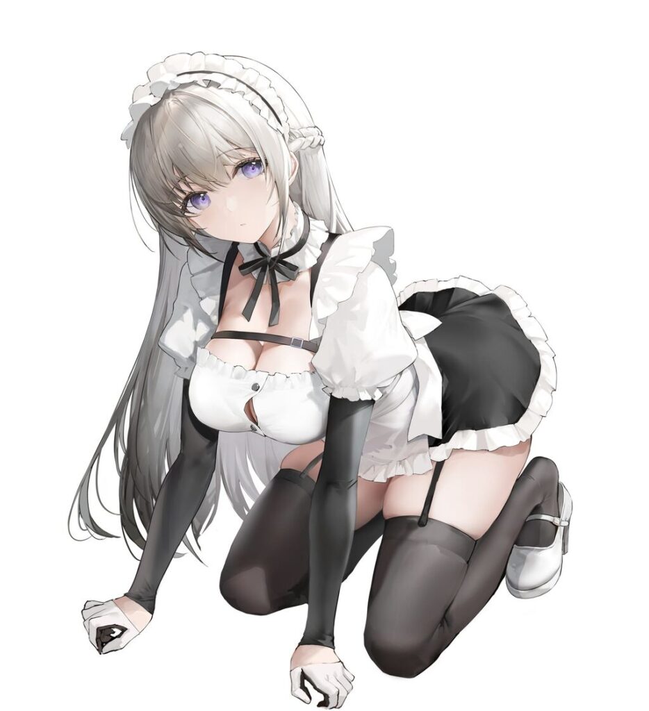 メイドのエロ画像フォルダを解放していく