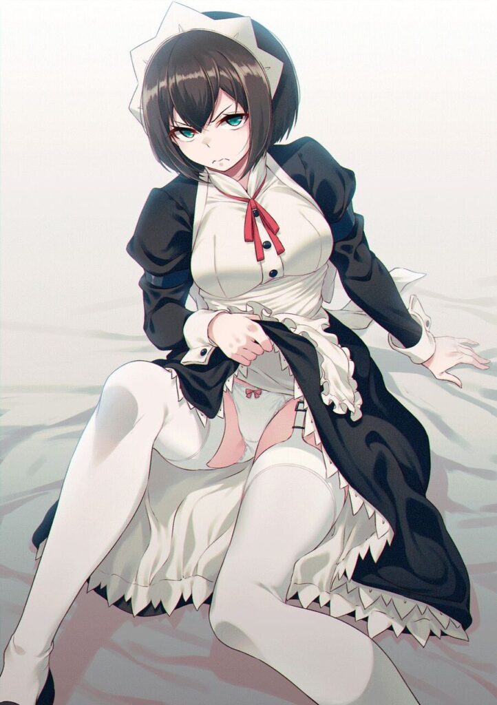 メイドのエロ画像フォルダを解放していく