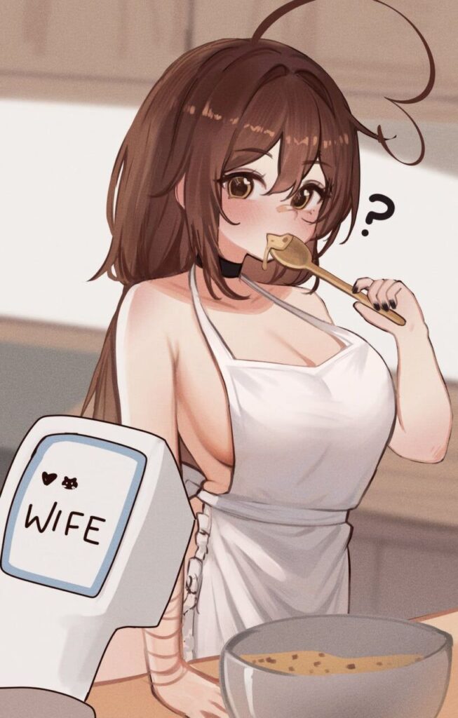 裸エプロンのエロ画像補給中！