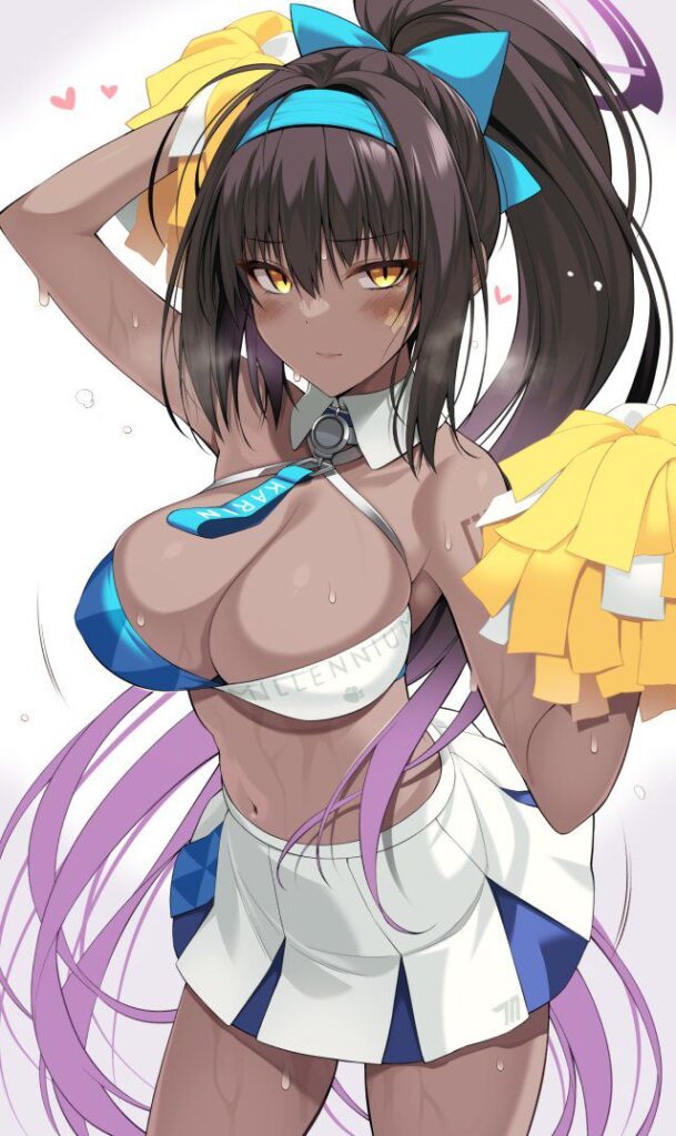 【二次】日焼け・褐色のメチャシコで可愛い女の子のエッチな画像
