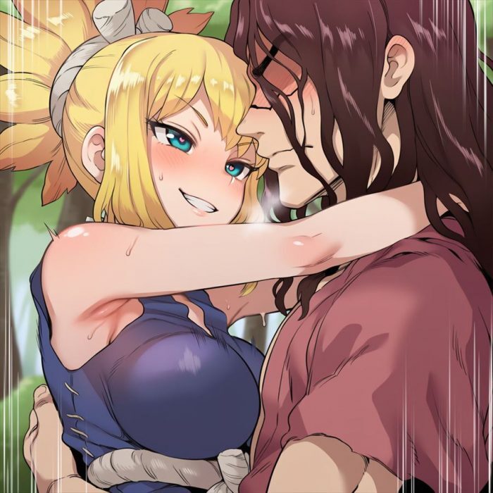 ドクターストーンのエロ同人のようにドチャシコできる画像集