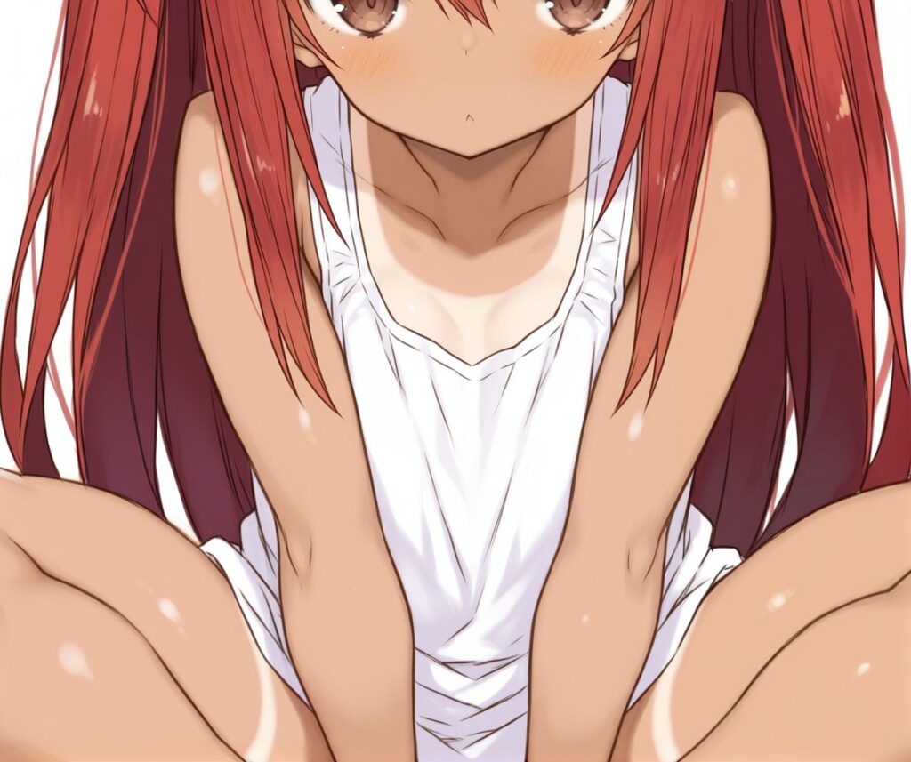 【二次】日焼け・褐色のメチャシコで可愛い女の子のエッチな画像
