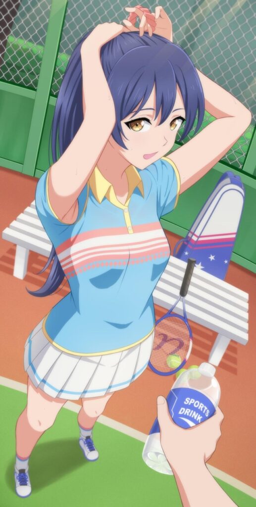 ポニーテールの画像ください