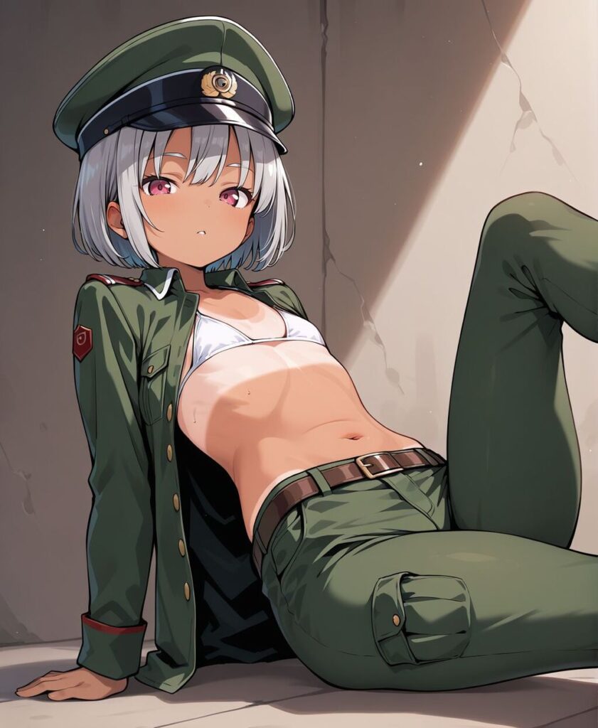 【二次】日焼け・褐色のメチャシコで可愛い女の子のエッチな画像