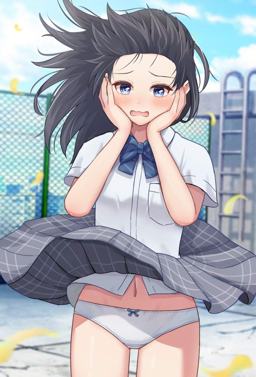 制服の二次エロ画像を愛でる。