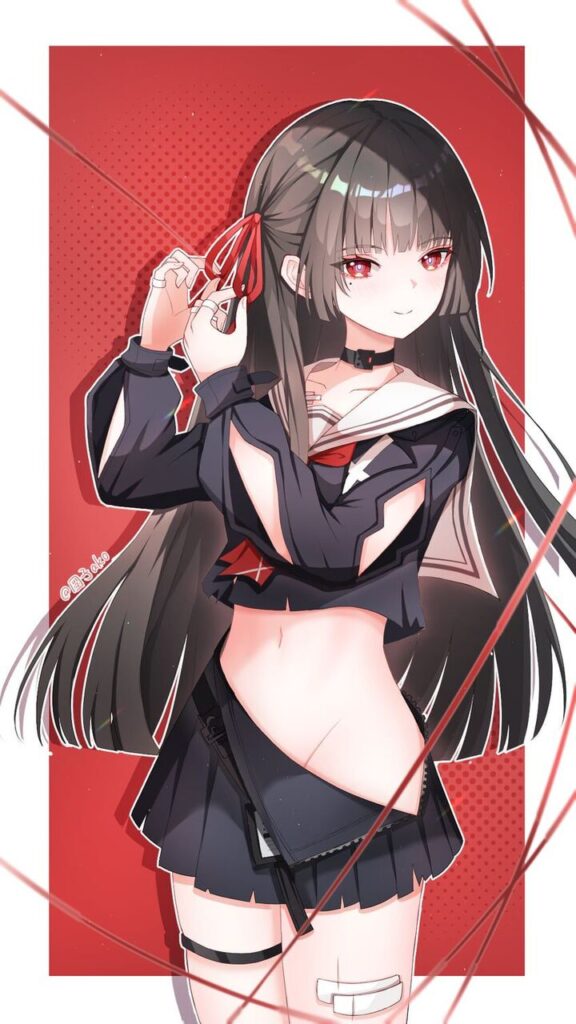 クッソ可愛い黒髪系美少女で妄想!ハメ撮り中出し!