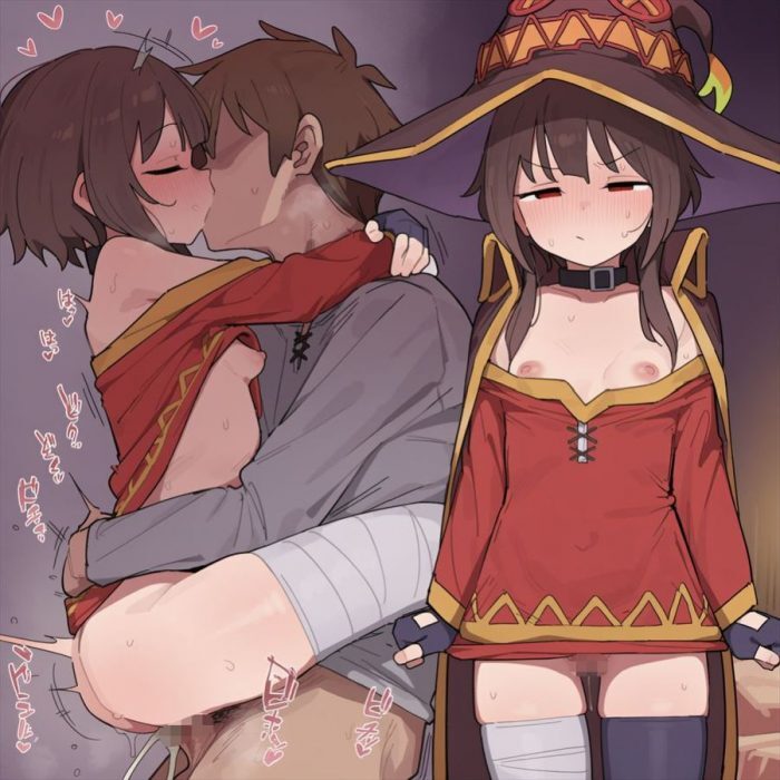 この素晴らしい世界に祝福を！のエロ画像フォルダを解放していく