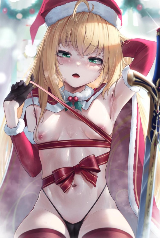 サンタのレベルが高いエロ画像