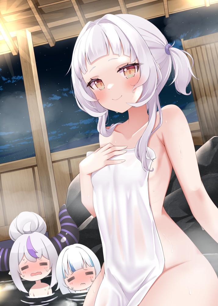 温泉のエッチな画像見たいよね?