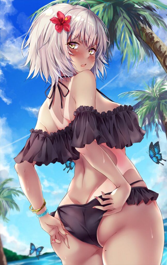 日焼け・褐色の二次フェチ画像。