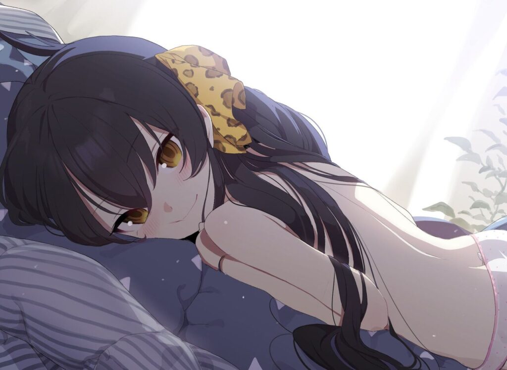 俺のとっておきの黒髪の画像フォルダを見せる