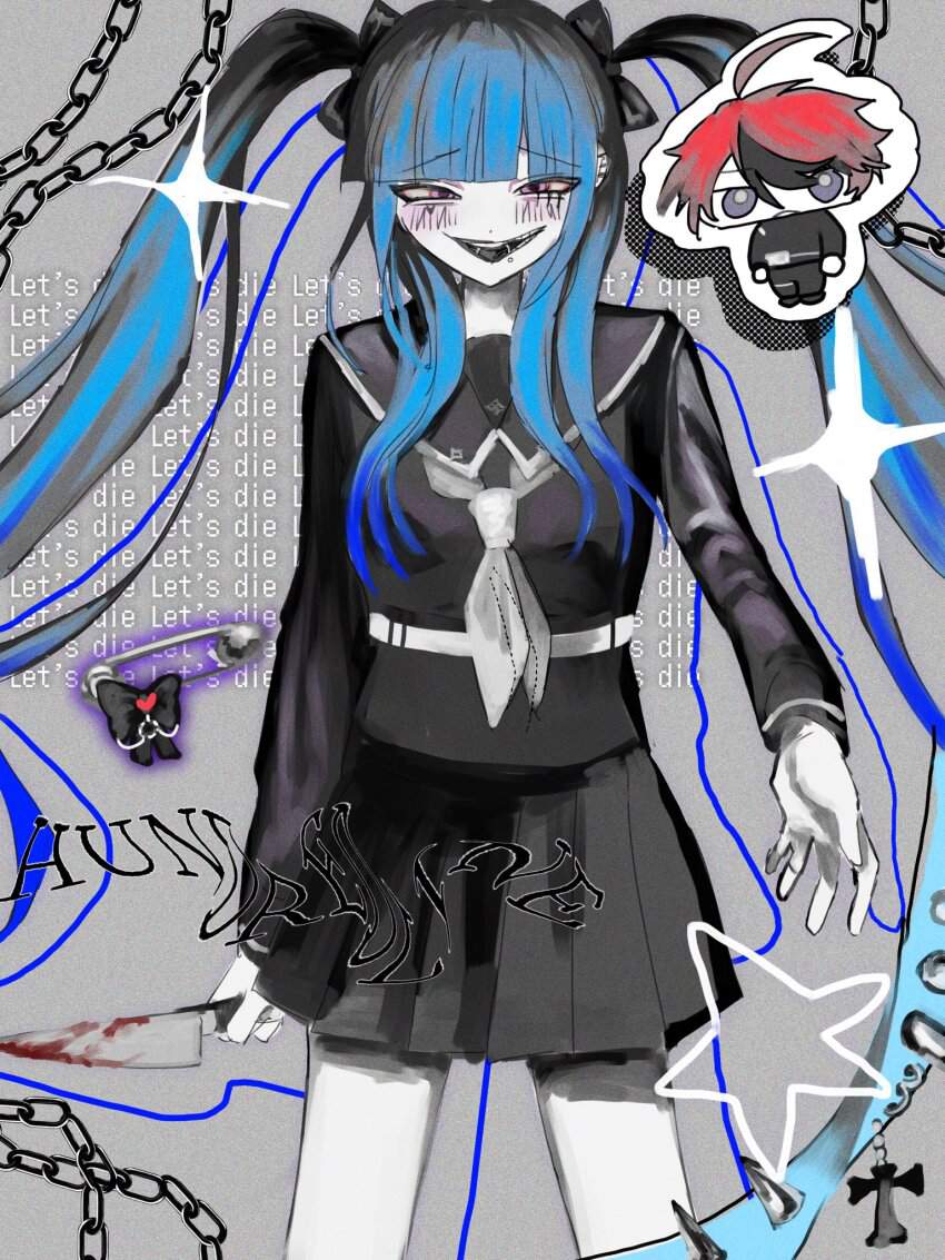 HUNDRED LINE 最終防衛学園の二次エロ画像を愛でる。