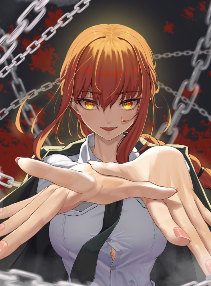 チェンソーマンの二次元エロ画像。