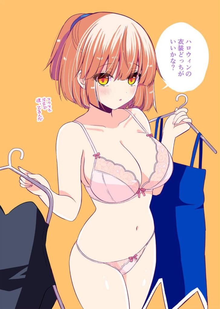 ブラジャーの抜けるエロ画像まとめ！