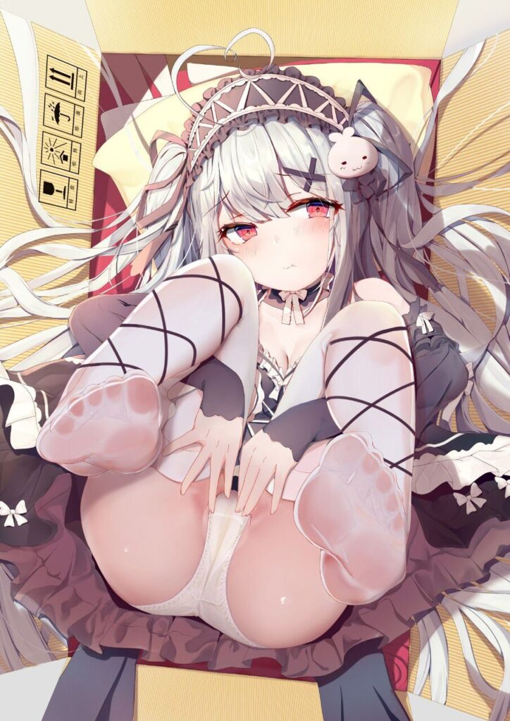 まんぐり返しの二次エロ画像くだしあ。