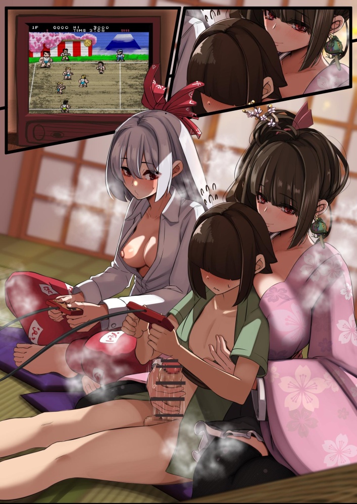 手コキのエロ画像なんです！