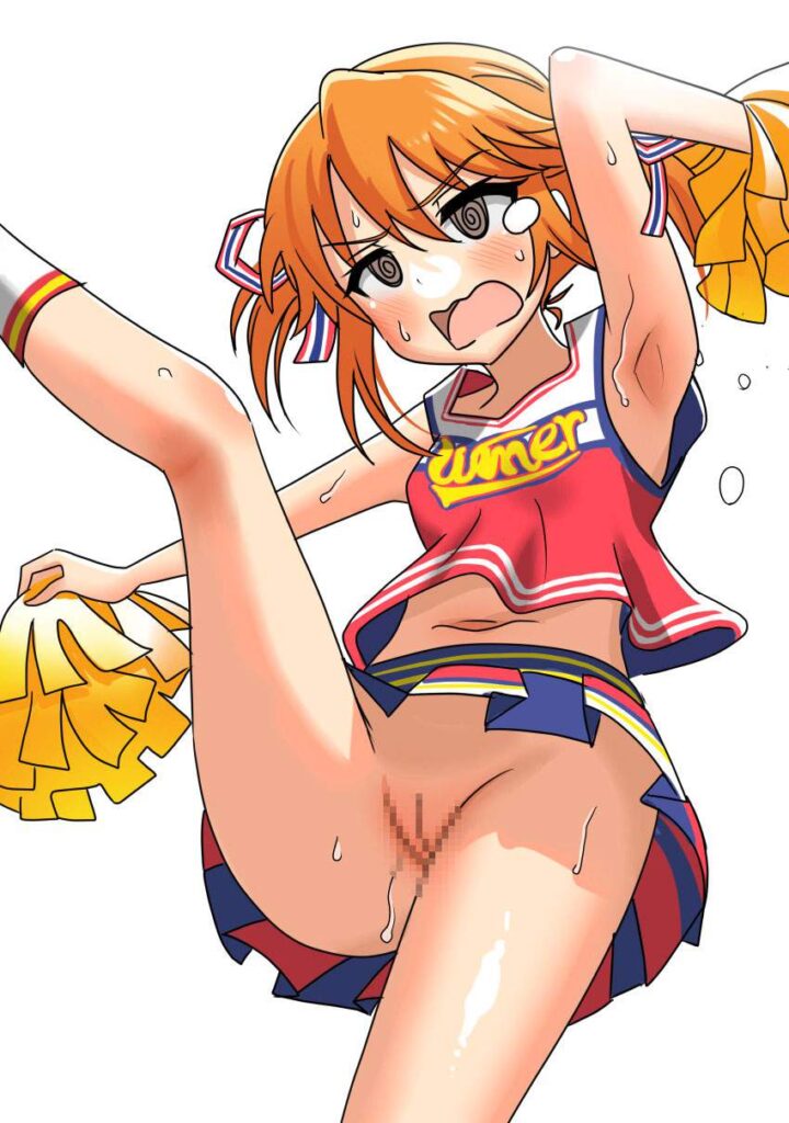 【二次】ノーパンのメチャシコで可愛い女の子のエッチな画像