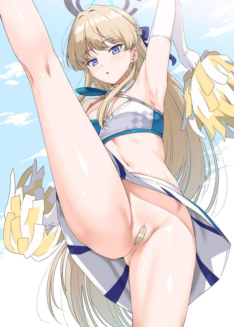 【二次】ノーパンのメチャシコで可愛い女の子のエッチな画像