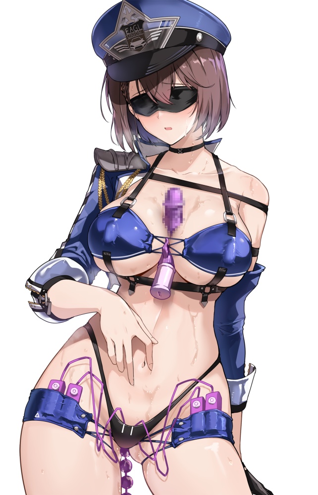 目隠しのエロい画像