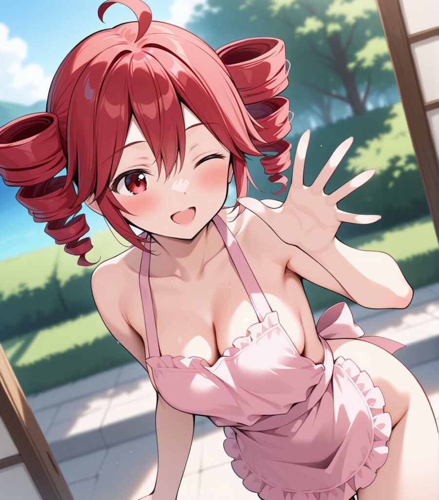 こんなにエロ過ぎる裸エプロンの画像は反則です!