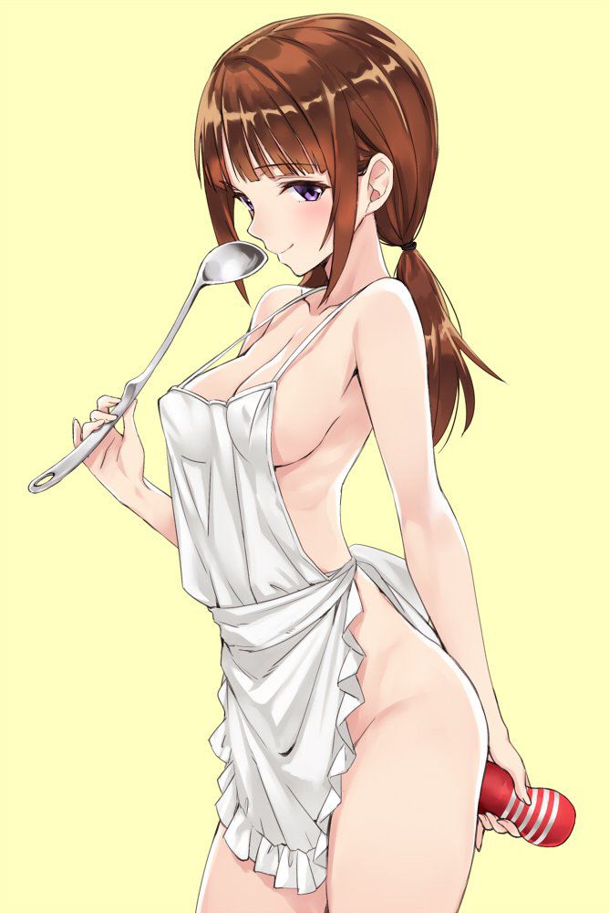 こんなにエロ過ぎる裸エプロンの画像は反則です!