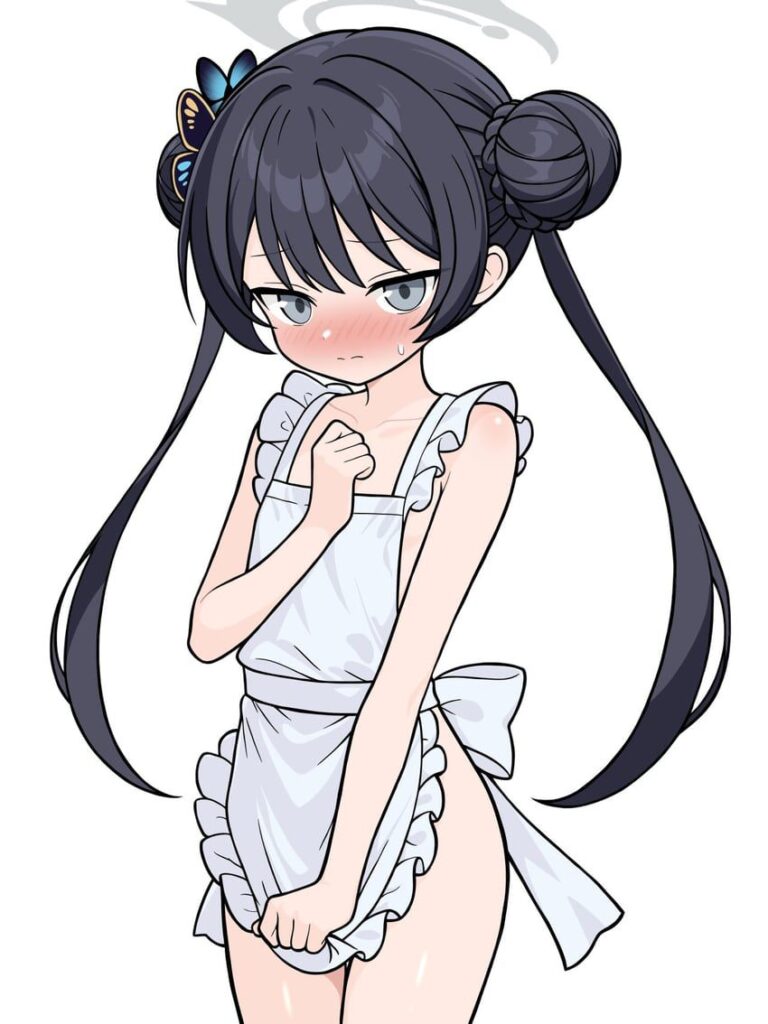 俺のとっておきの裸エプロンの画像フォルダを見せる