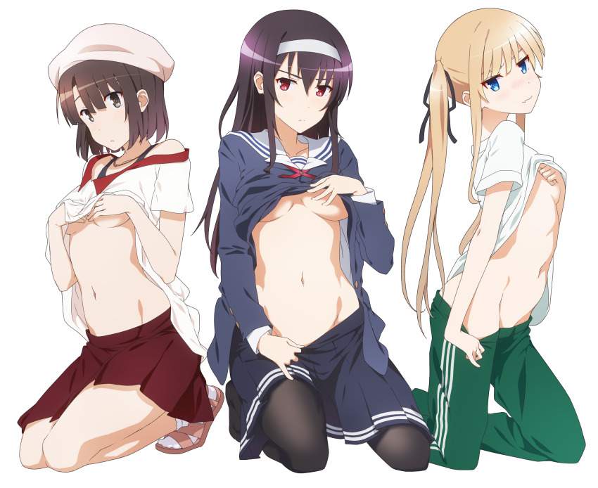 威力バツグンな冴えない彼女の育てかたの二次エロ画像詰め合わせ