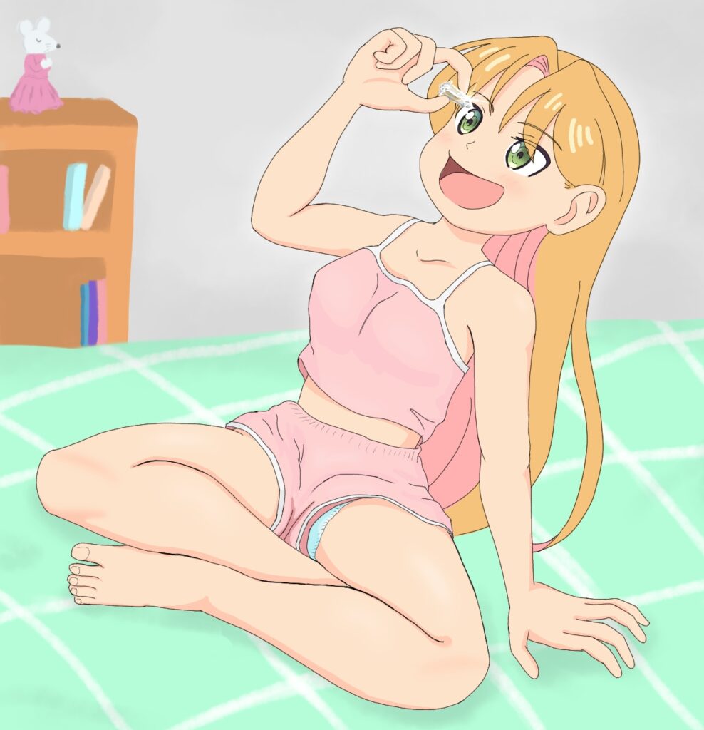 瑠璃の宝石の可愛い二次元画像。