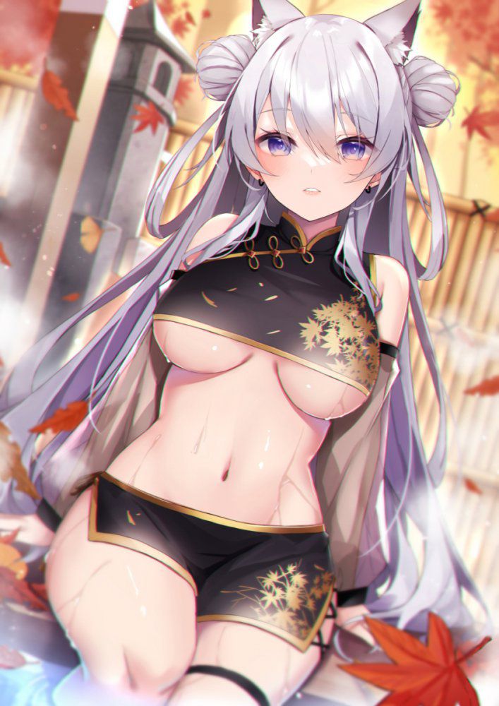 チャイナドレスの二次エロ画像で！