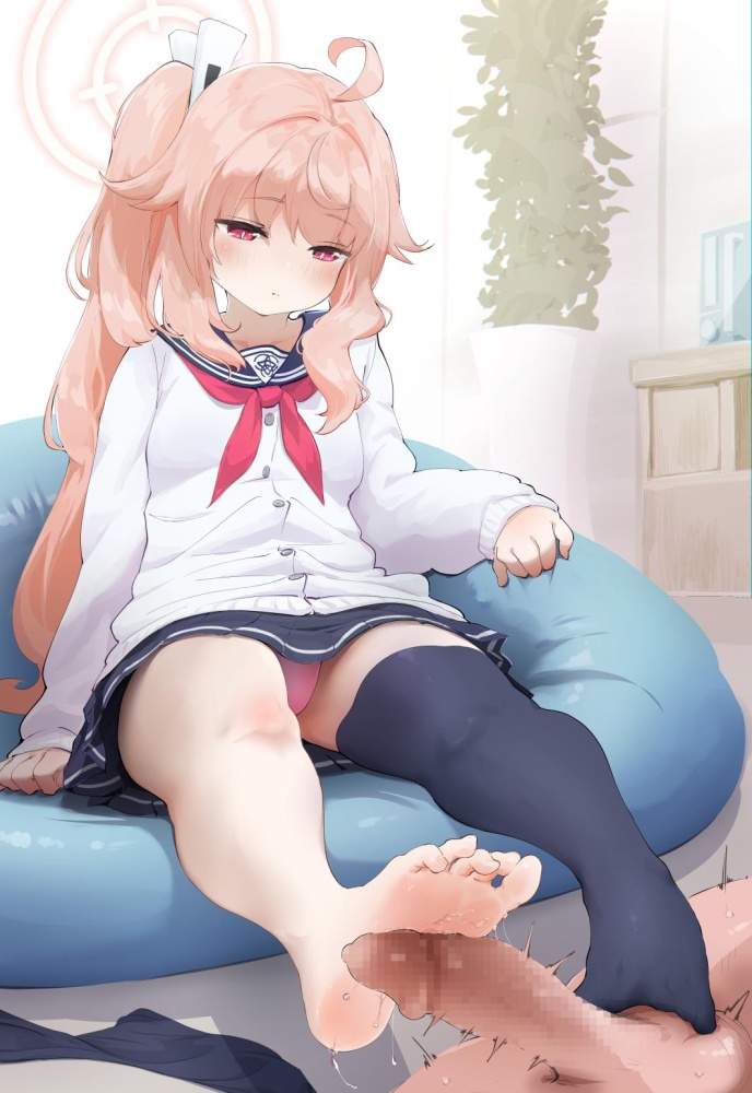 足コキのドエロい画像