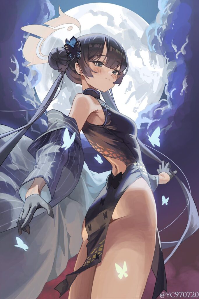 チャイナドレスの二次エロ画像で！
