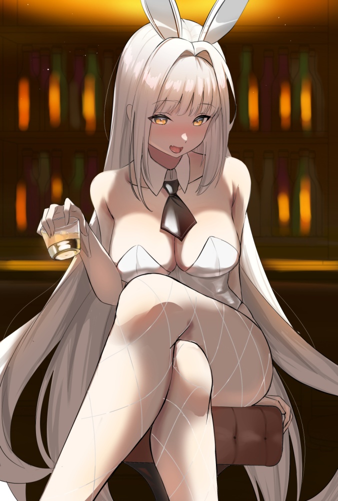 銀髪の二次エロ画像でいい夢みましょ♪