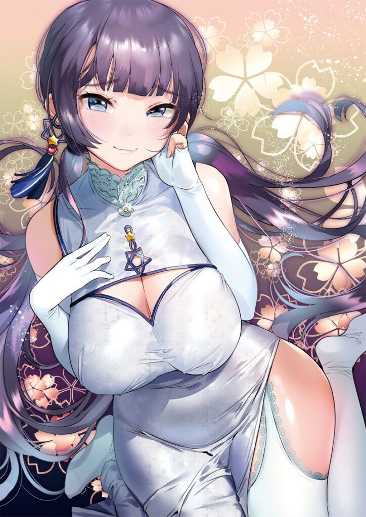 チャイナドレスの二次エロ画像で！